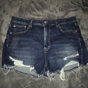 AE Super hi-rise shorties